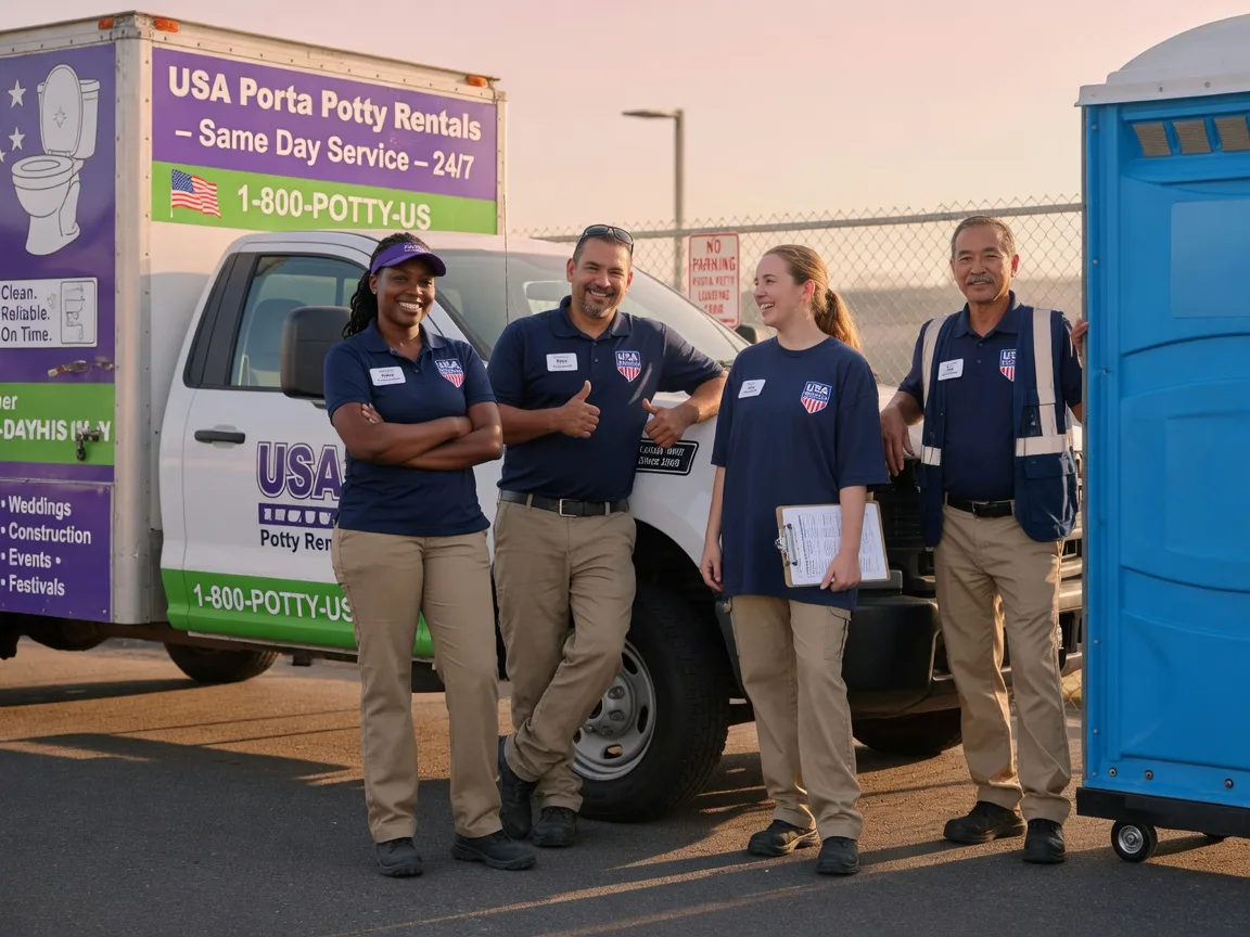Porta Potty Rental company in Webster, TX